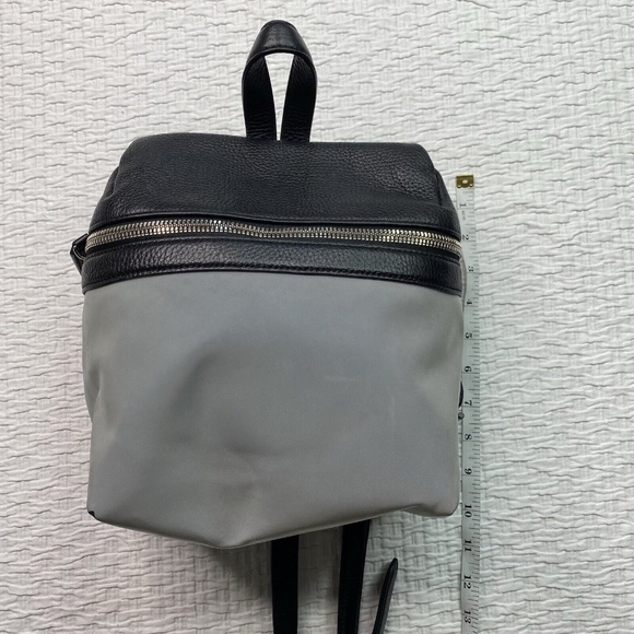 KARA DESIGNER VERY RARE Backpack Genuine Pebble Leather Silver Reflective Small main image 6